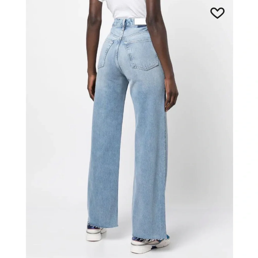 REDONE 70s Ultra High Rise Wide Leg Jeans 60s Fade 28 RE/DONE